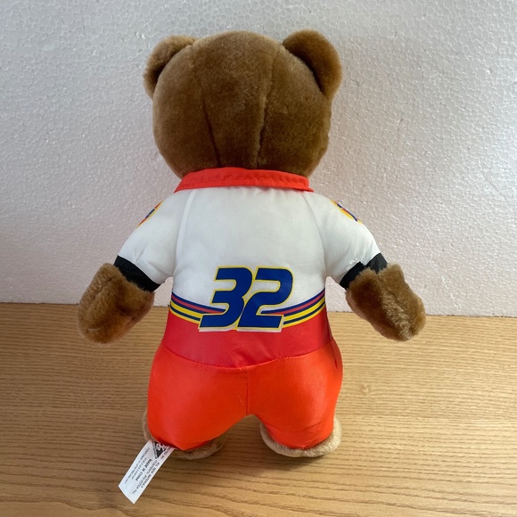 Nascar Ricky Craven Number 32 Racing Advertising Plush Bear Tide Downy 15” Rare! - Picture 3 of 11
